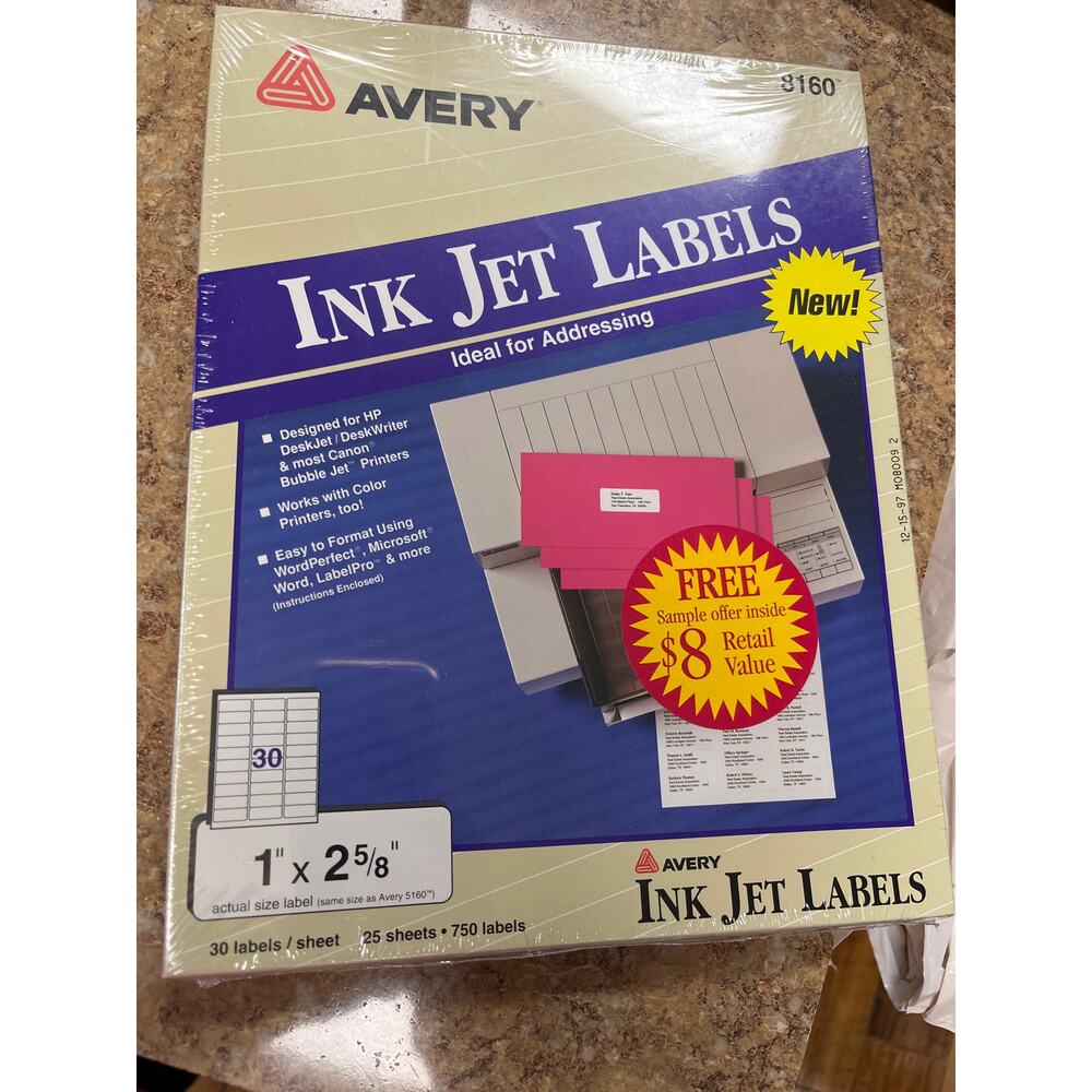 Ink Jet Labels New in package - Picture 2 of 4